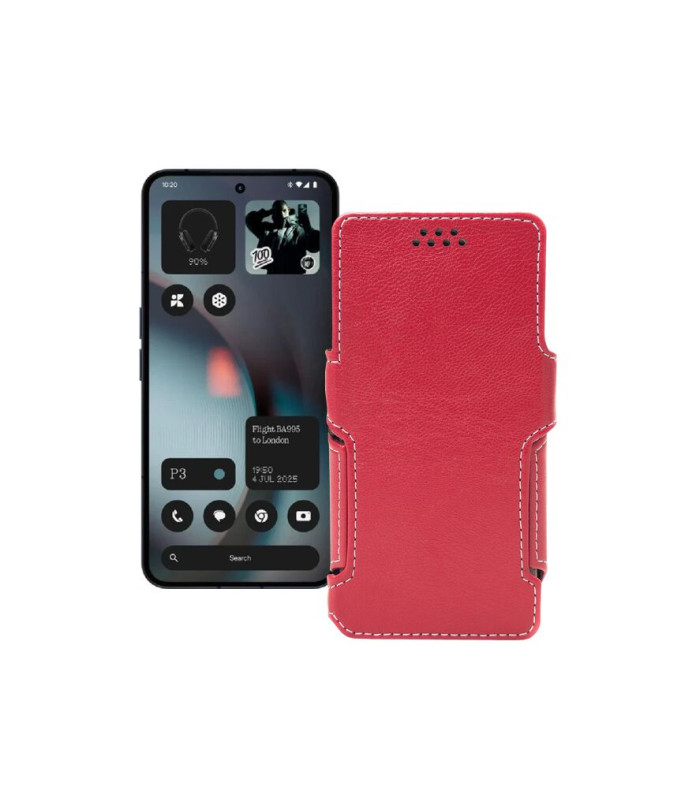 Чохол-книжка з екошкіри для телефону Nothing Phone (3)