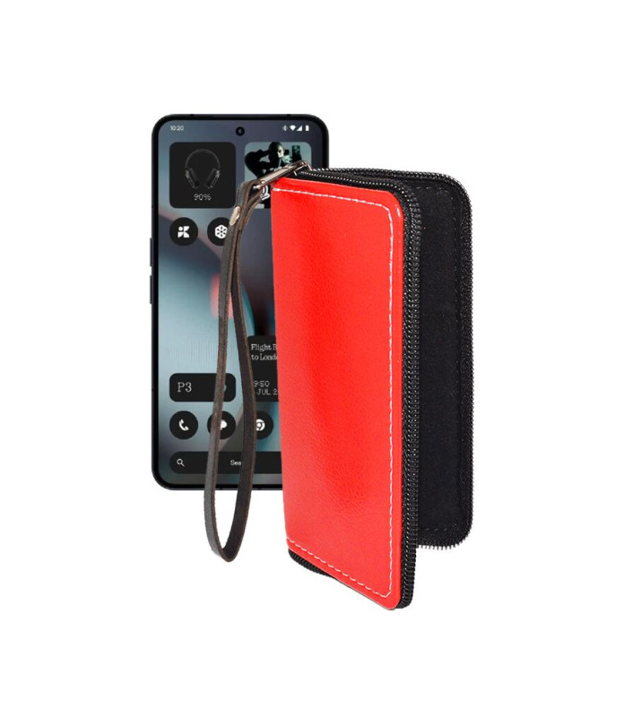 Чохол-гаманець з екошкіри для телефону Nothing Phone (3)