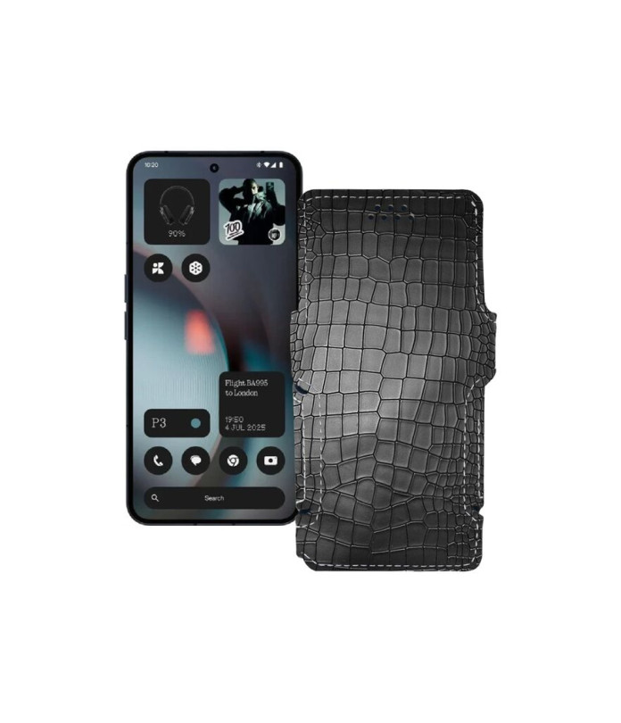 Чохол-книжка з екошкіри для телефону Nothing Phone (3)