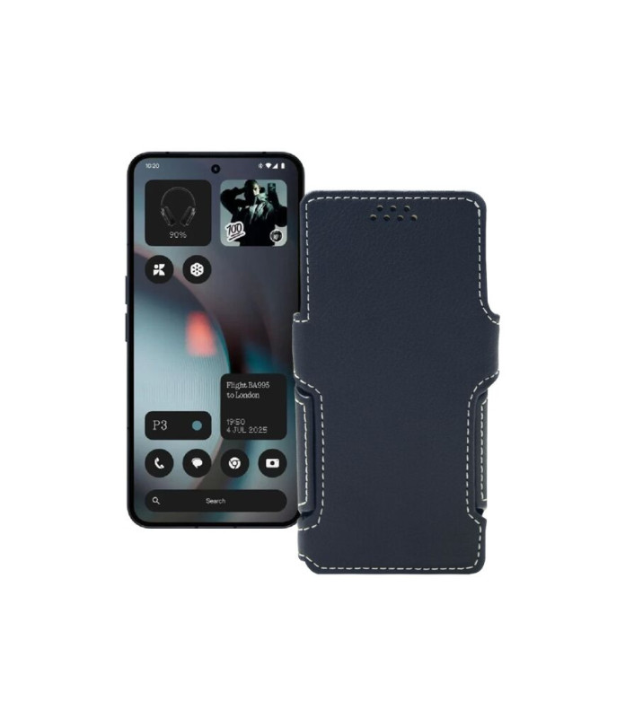 Чохол-книжка з екошкіри для телефону Nothing Phone (3)