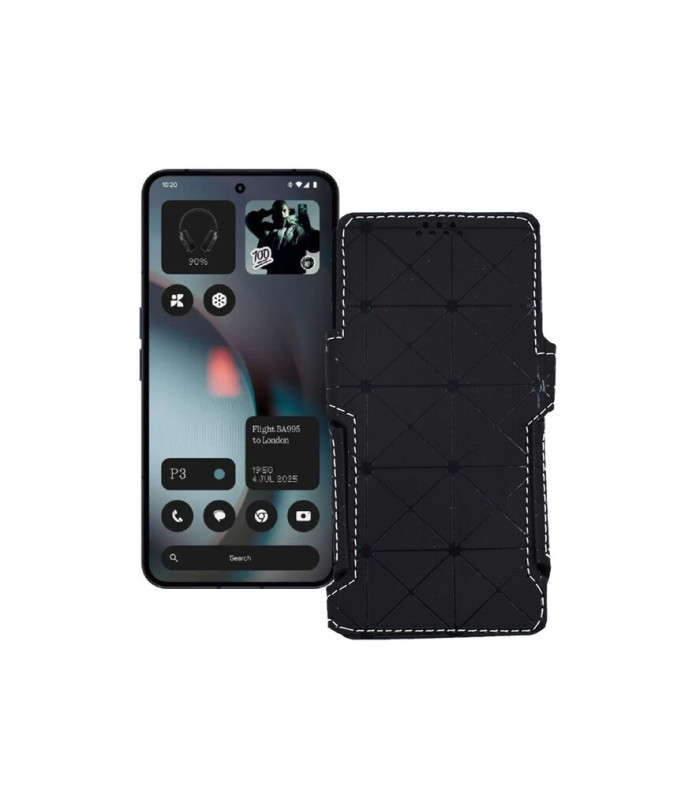 Чохол-книжка з екошкіри для телефону Nothing Phone (3)