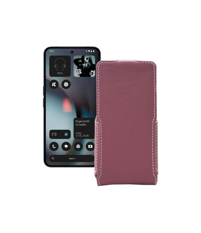 Чохол-флип з екошкіри для телефону Nothing Phone (3)