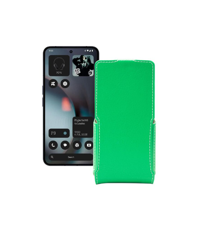 Чохол-флип з екошкіри для телефону Nothing Phone (3)