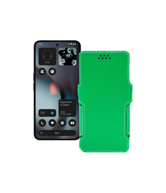 Чохол-книжка з екошкіри для телефону Nothing Phone (3)