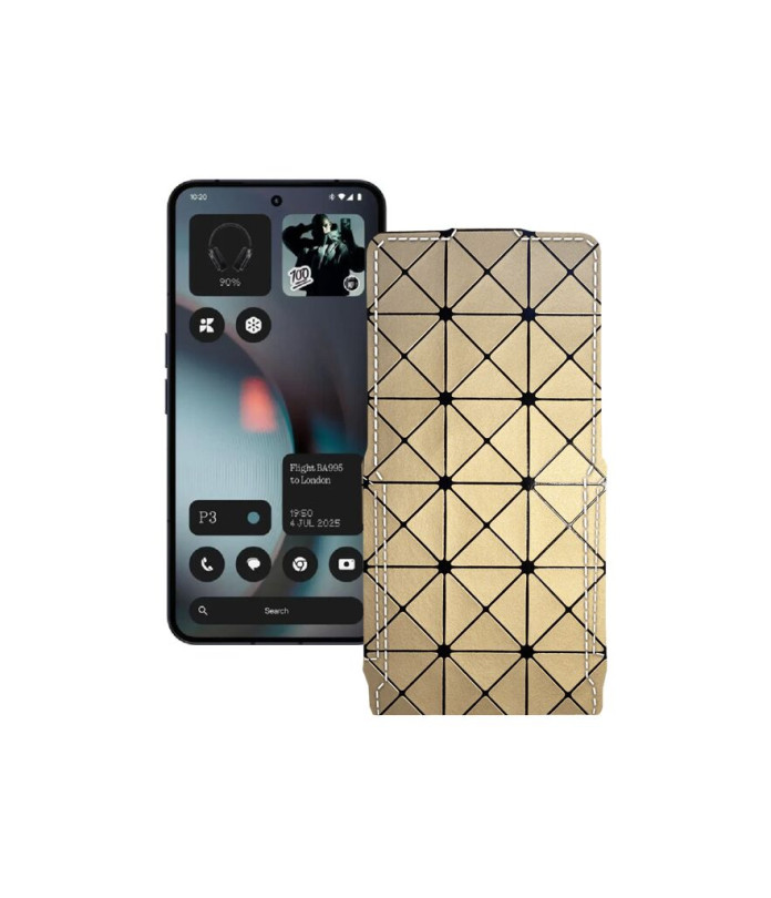 Чохол-флип з екошкіри для телефону Nothing Phone (3)