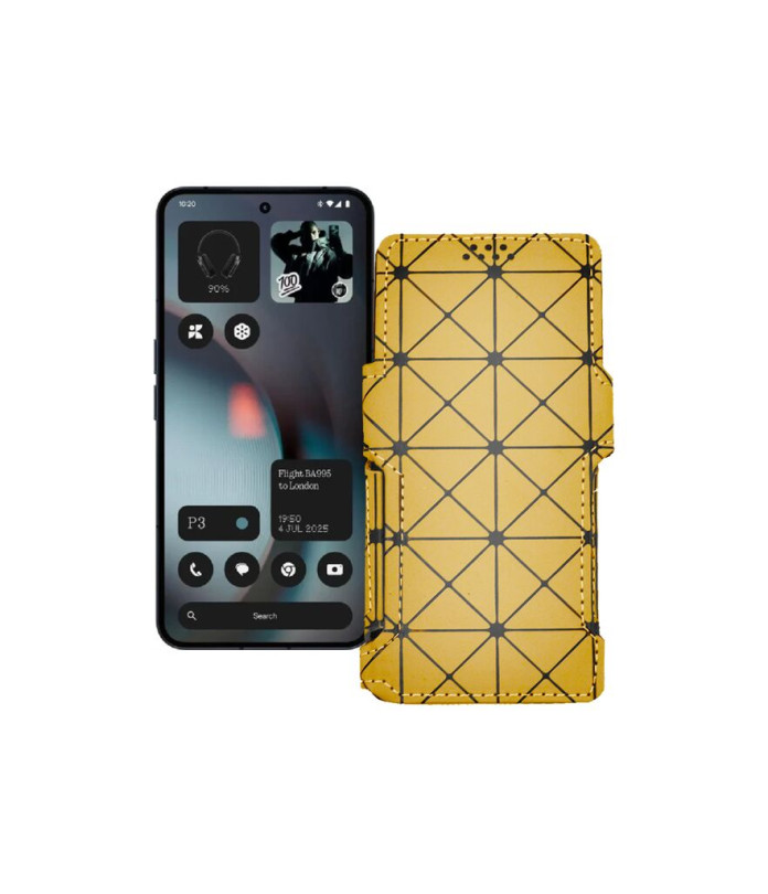 Чохол-книжка з екошкіри для телефону Nothing Phone (3)