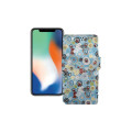 Чохол-книжка з екошкіри для телефону Apple iPhone X