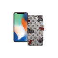 Чохол-книжка з екошкіри для телефону Apple iPhone X