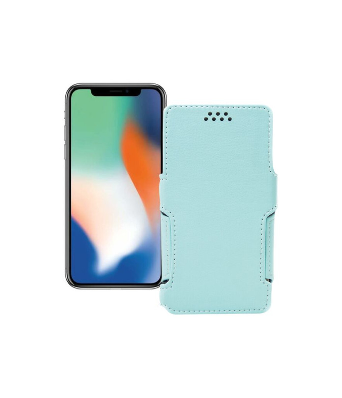 Чохол-книжка з екошкіри для телефону Apple iPhone X