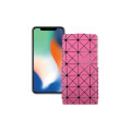 Чохол-флип з екошкіри для телефону Apple iPhone X