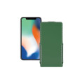 Чохол-флип з екошкіри для телефону Apple iPhone X