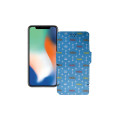 Чохол-книжка з екошкіри для телефону Apple iPhone X