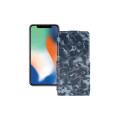 Чохол-флип з екошкіри для телефону Apple iPhone X