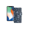 Чохол-книжка з екошкіри для телефону Apple iPhone X