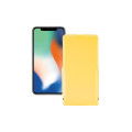 Чохол-флип з екошкіри для телефону Apple iPhone X