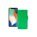 Чохол-книжка з екошкіри для телефону Apple iPhone X