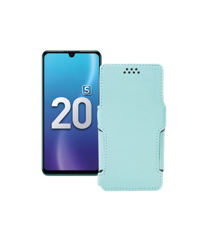 Чохол-книжка з екошкіри для телефону Honor 20s MAR-LX1H (камера по центру)