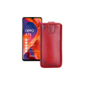 Витяжка з екошкіри для телефону OPPO A73