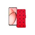 Чохол-книжка з екошкіри для телефону OPPO A3x 4G