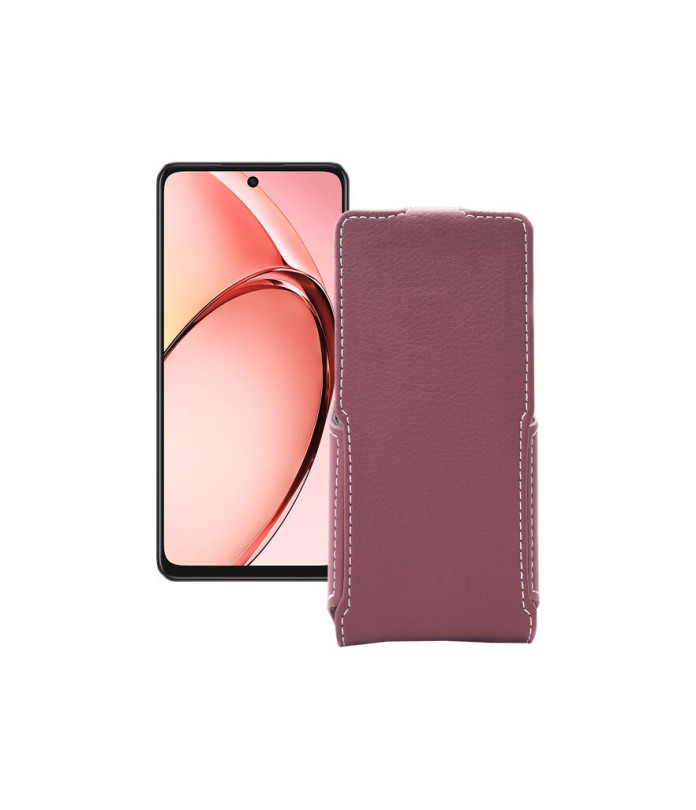 Чохол-флип з екошкіри для телефону OPPO A3x 4G