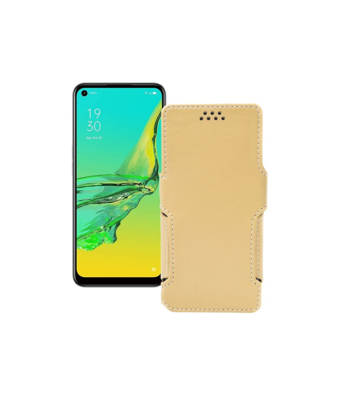 Чохол-книжка з екошкіри для телефону OPPO A33 2020