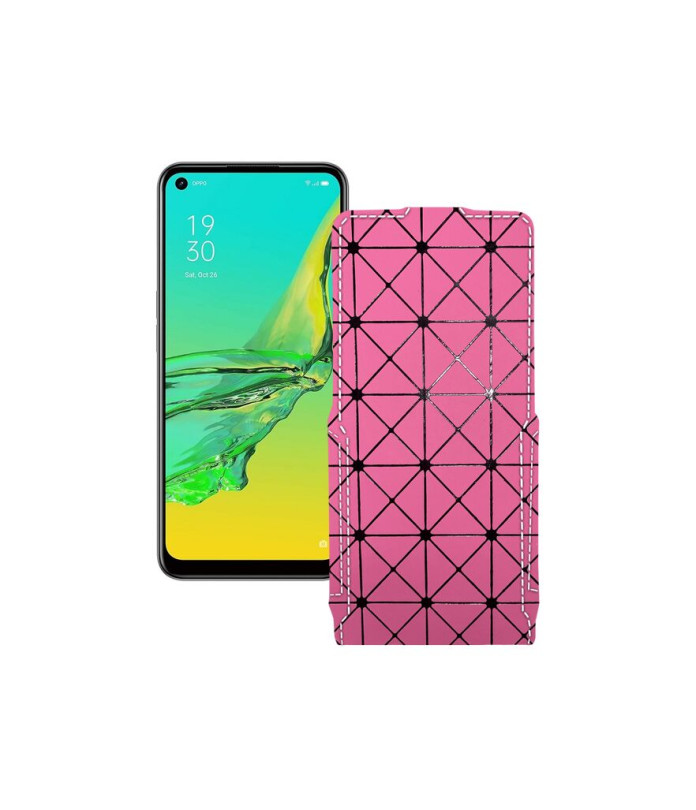 Чохол-флип з екошкіри для телефону OPPO A33 2020