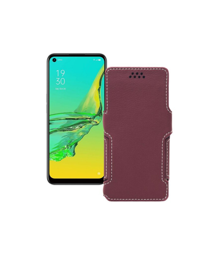 Чохол-книжка з екошкіри для телефону OPPO A33 2020