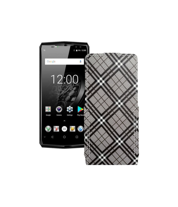 Чохол-флип з екошкіри для телефону Oukitel K10