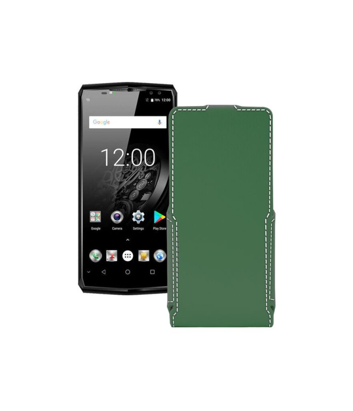 Чохол-флип з екошкіри для телефону Oukitel K10