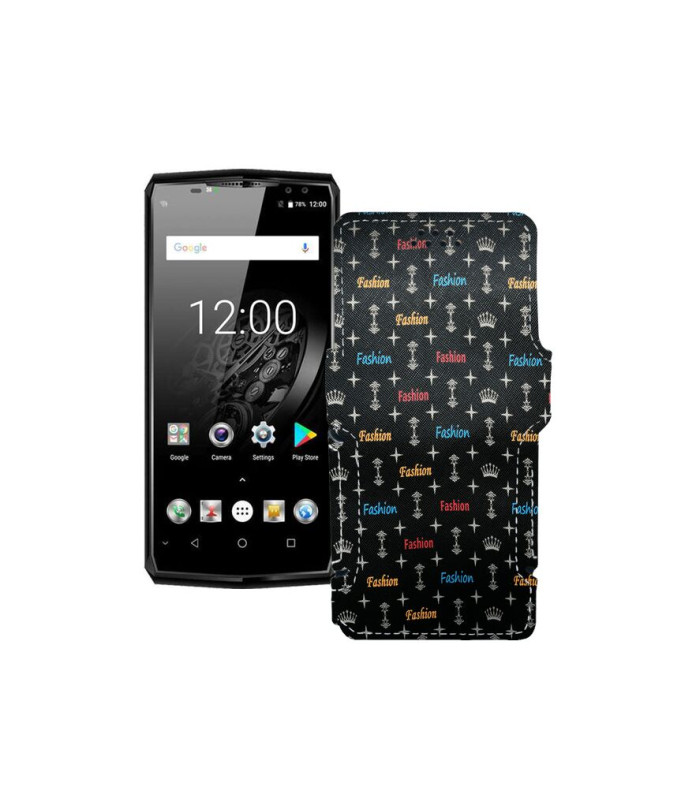 Чохол-книжка з екошкіри для телефону Oukitel K10