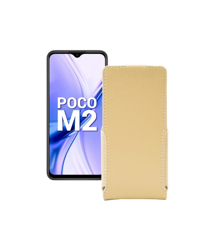 Чохол-флип з екошкіри для телефону Xiaomi Poco M2