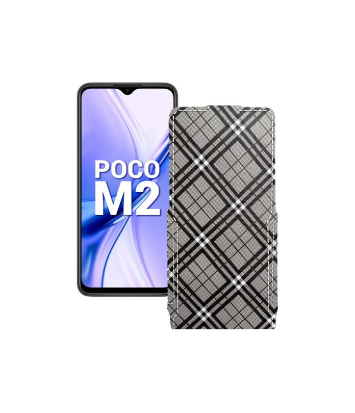 Чохол-флип з екошкіри для телефону Xiaomi Poco M2