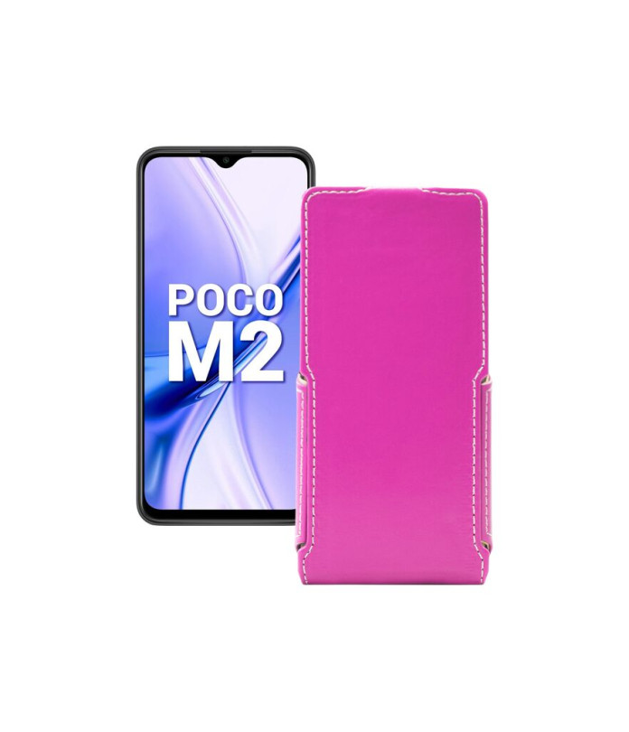 Чохол-флип з екошкіри для телефону Xiaomi Poco M2