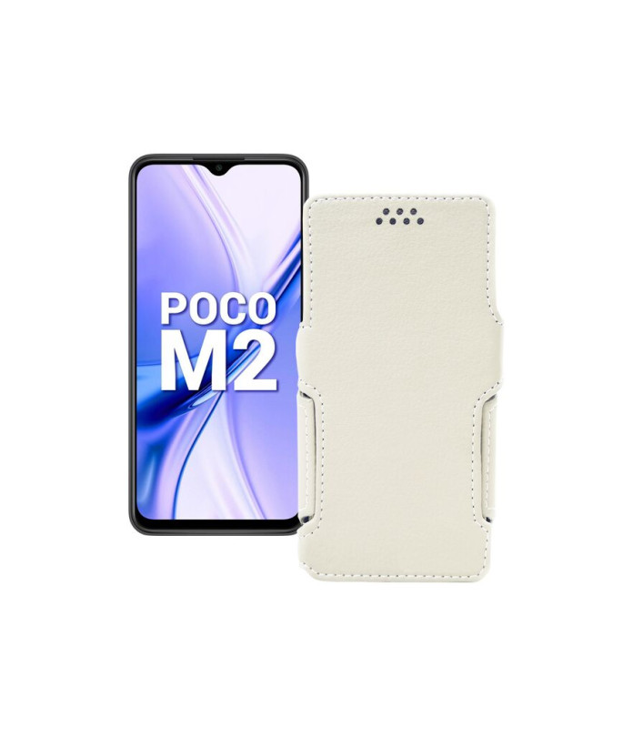 Чохол-книжка з екошкіри для телефону Xiaomi Poco M2