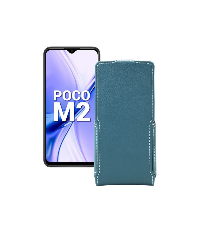 Чохол-флип з екошкіри для телефону Xiaomi Poco M2