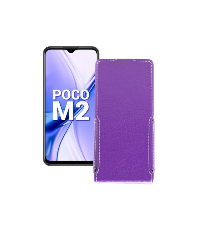 Чохол-флип з екошкіри для телефону Xiaomi Poco M2