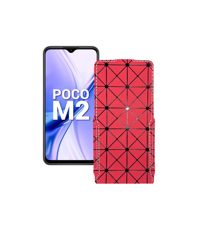 Чохол-флип з екошкіри для телефону Xiaomi Poco M2