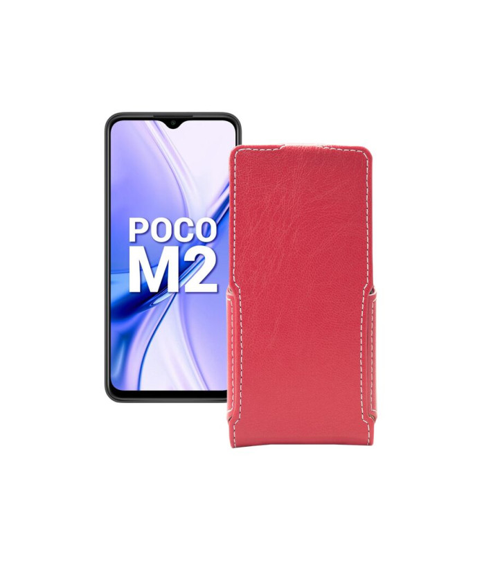 Чохол-флип з екошкіри для телефону Xiaomi Poco M2