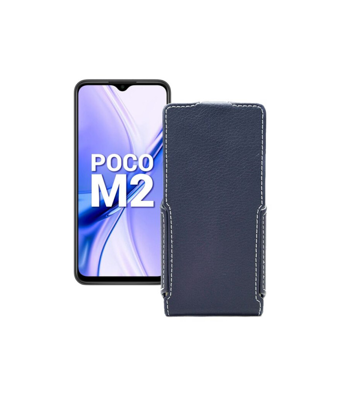 Чохол-флип з екошкіри для телефону Xiaomi Poco M2