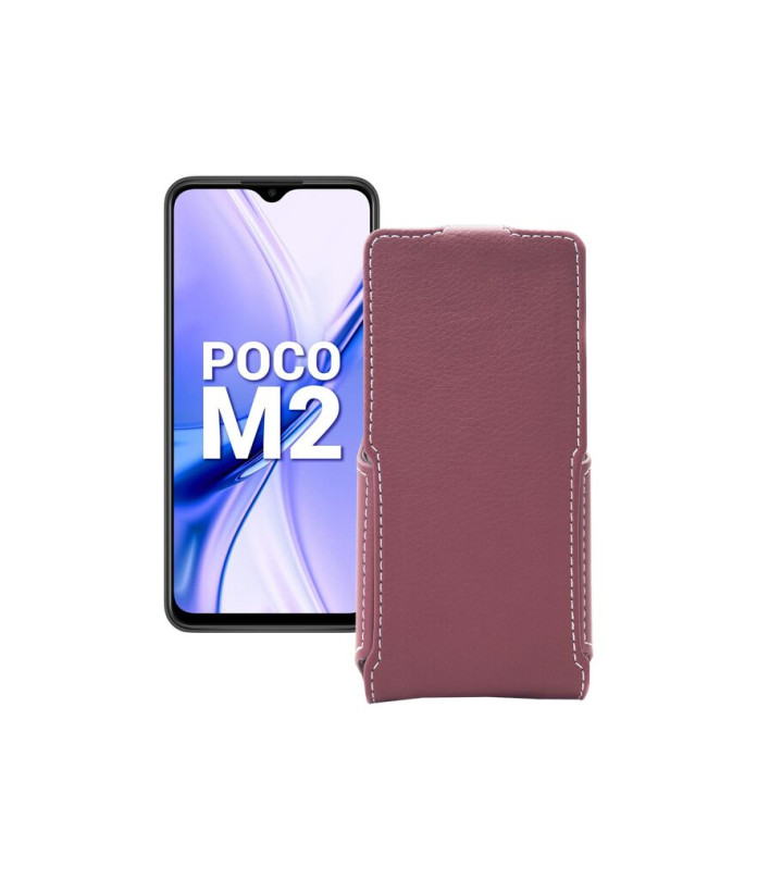 Чохол-флип з екошкіри для телефону Xiaomi Poco M2