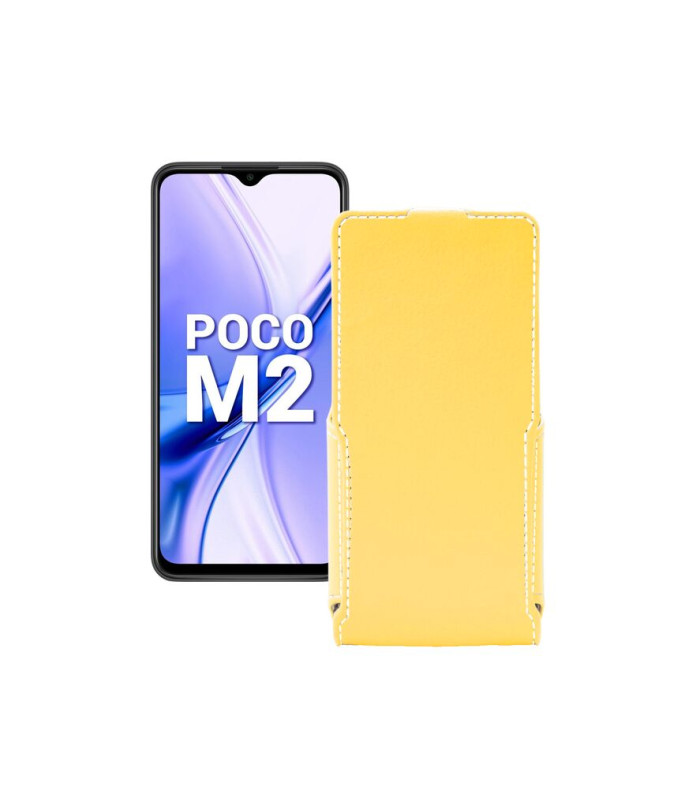 Чохол-флип з екошкіри для телефону Xiaomi Poco M2