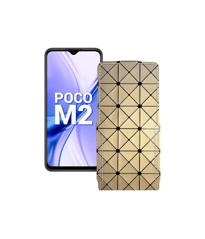 Чохол-флип з екошкіри для телефону Xiaomi Poco M2