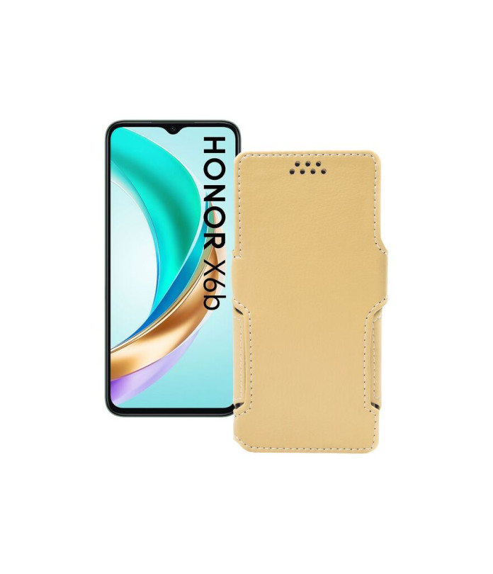 Чохол-книжка з екошкіри для телефону Honor X6B