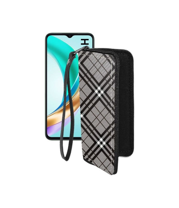 Чохол-гаманець з екошкіри для телефону Honor X6B