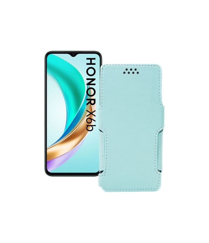 Чохол-книжка з екошкіри для телефону Honor X6B