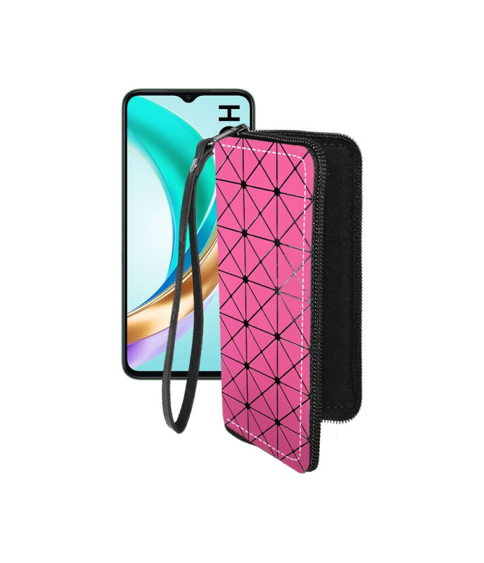 Чохол-гаманець з екошкіри для телефону Honor X6B