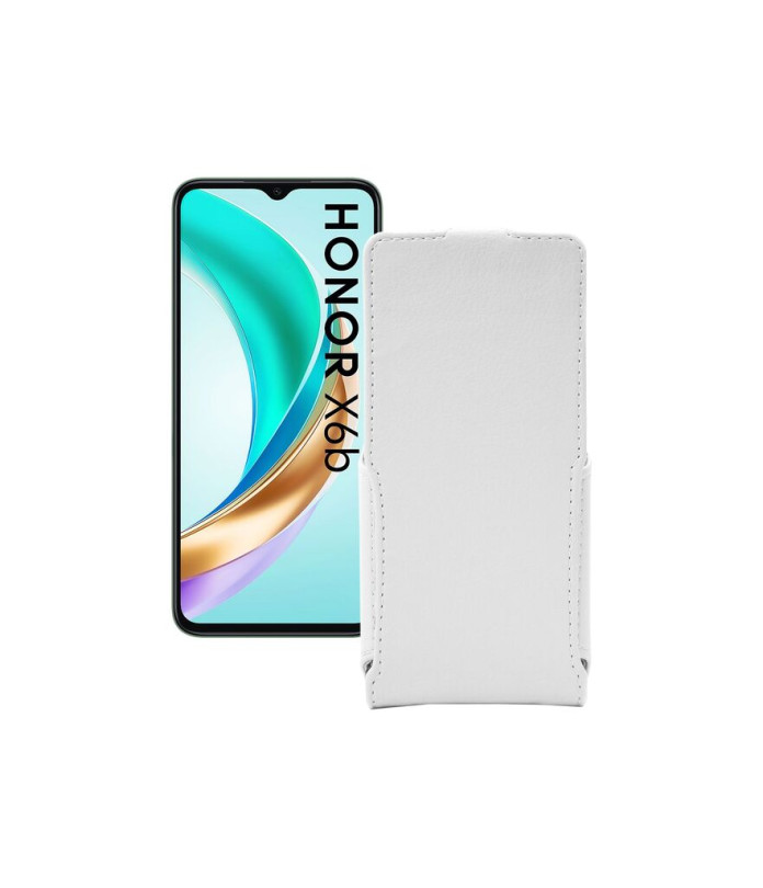 Чохол-флип з екошкіри для телефону Honor X6B