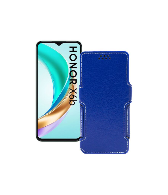 Чохол-книжка з екошкіри для телефону Honor X6B