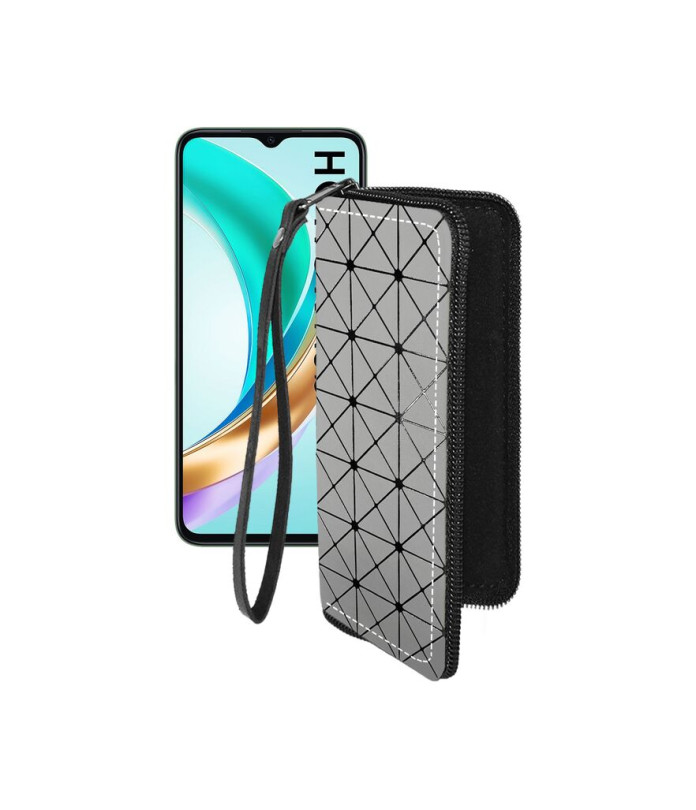 Чохол-гаманець з екошкіри для телефону Honor X6B