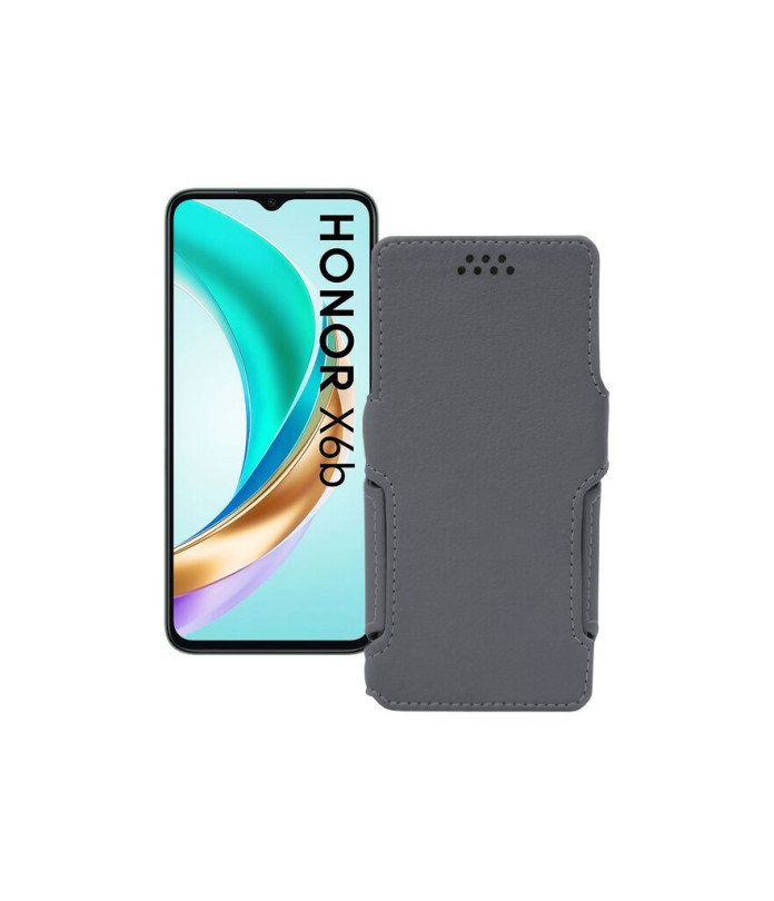 Чохол-книжка з екошкіри для телефону Honor X6B